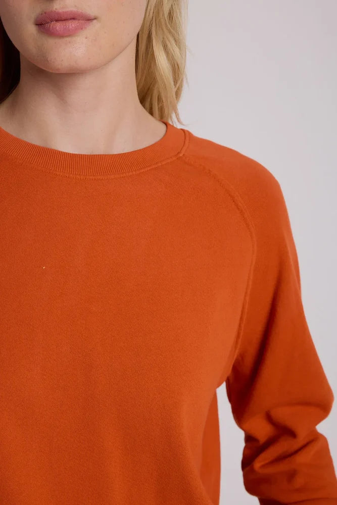 Alexi French Terry Sweatshirt Burnt Orange