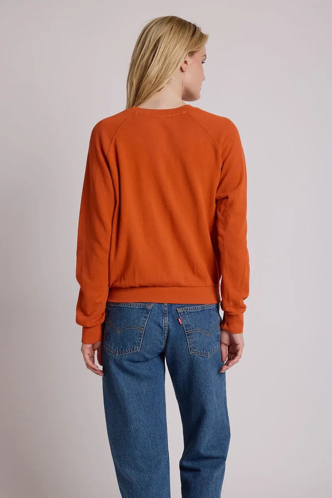 Alexi French Terry Sweatshirt Burnt Orange