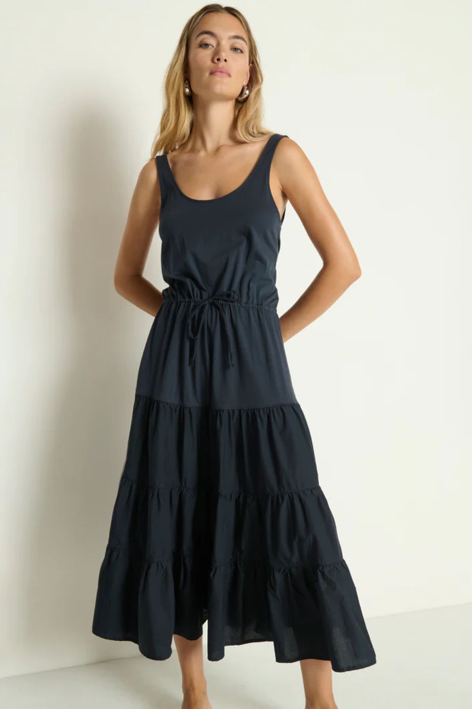 Denise Midi Dress Night Sky