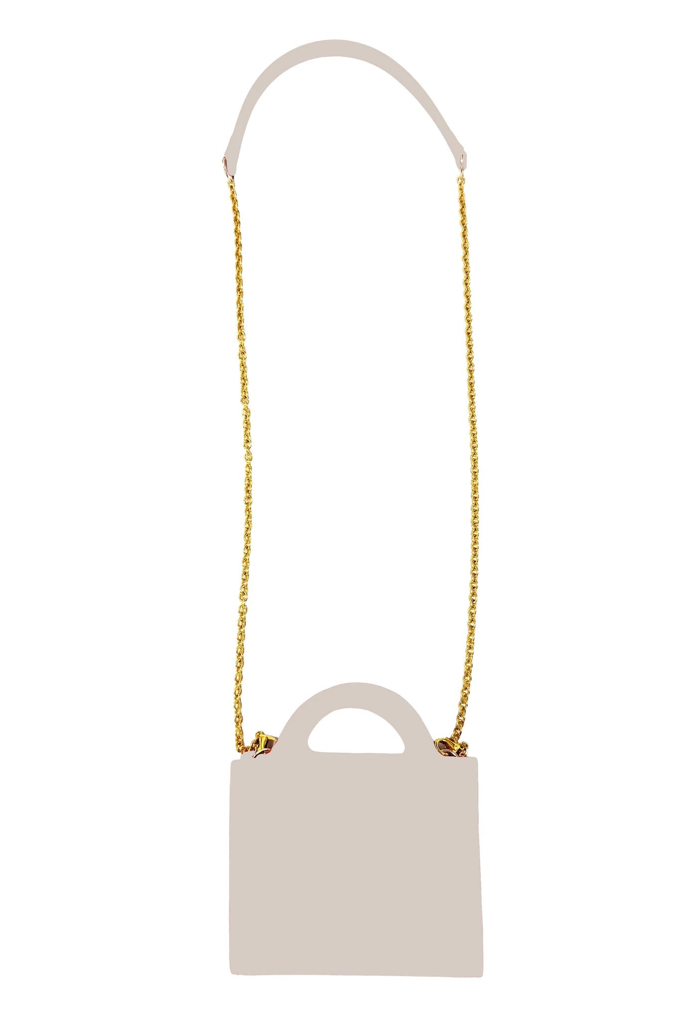 Fan Fold Leather Crossbody Wallet Cream
