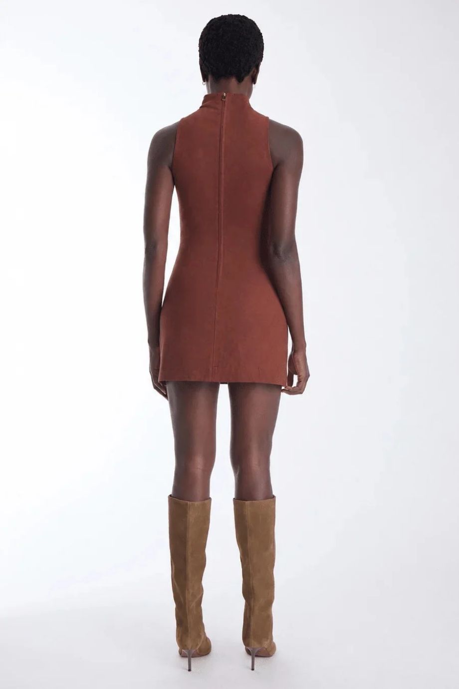 Kai Vegan Suede Mini Dress