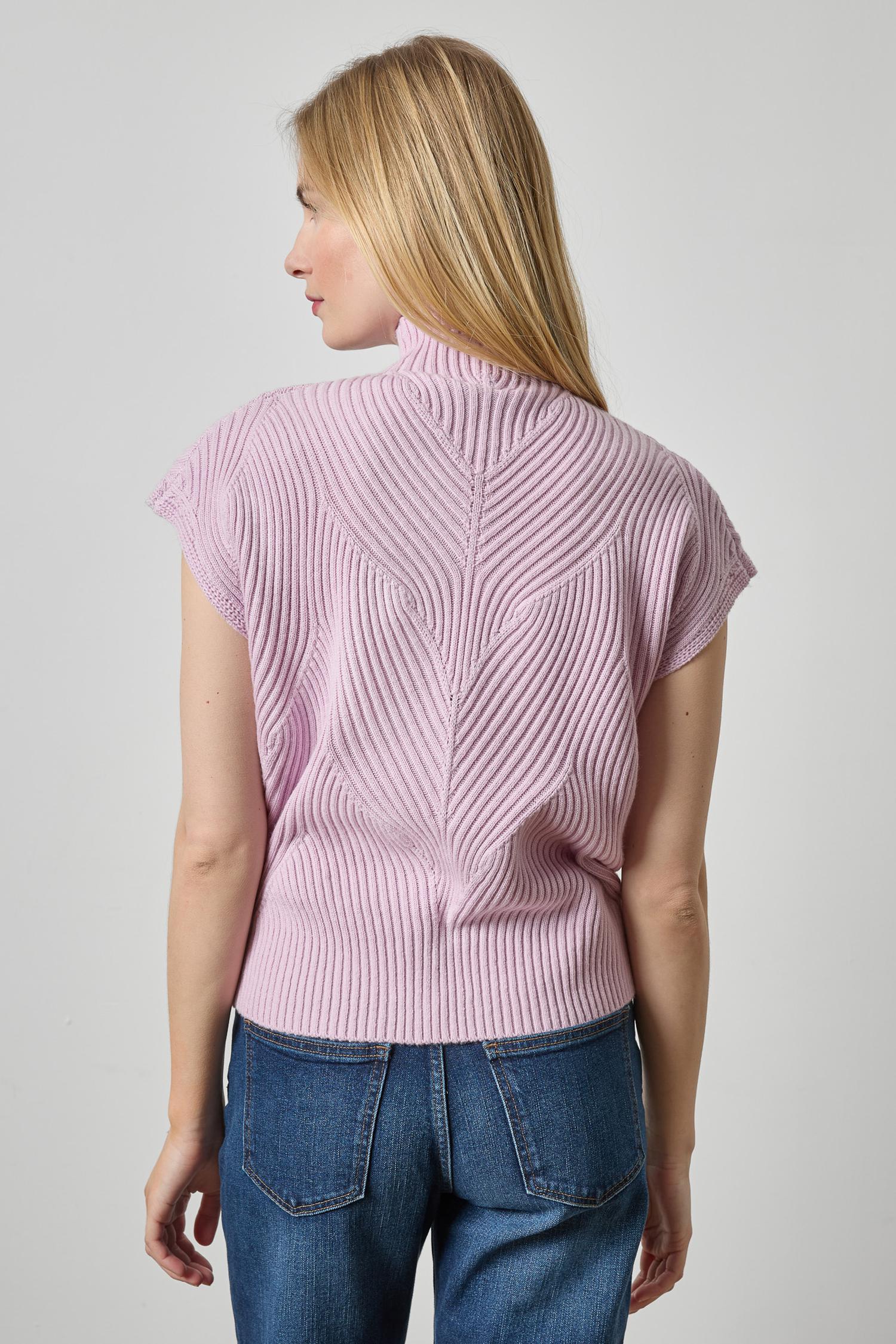 Sugarplum Cable Wedge Sweater