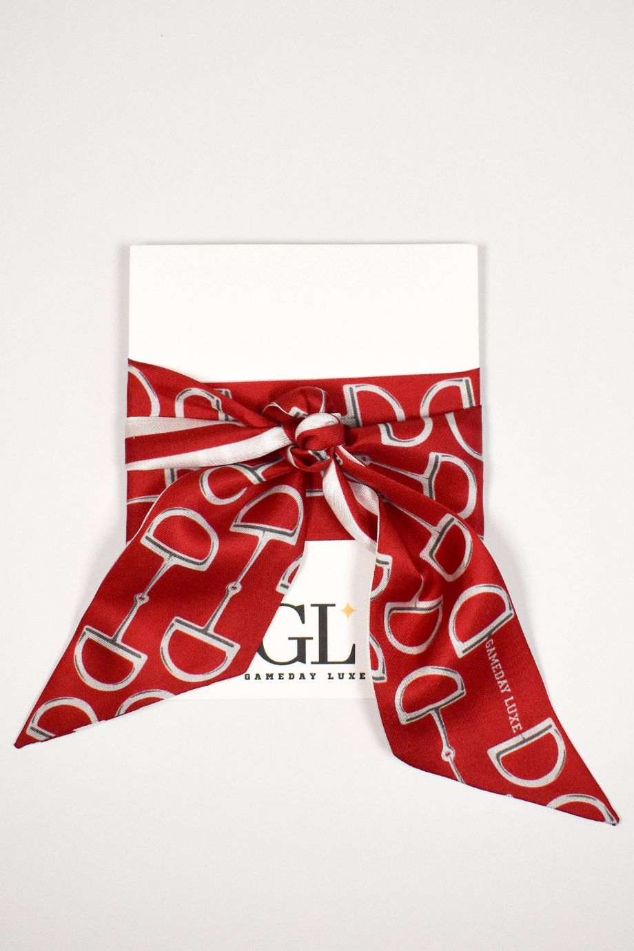 The Gameday Signature Scarf - Crimson And White