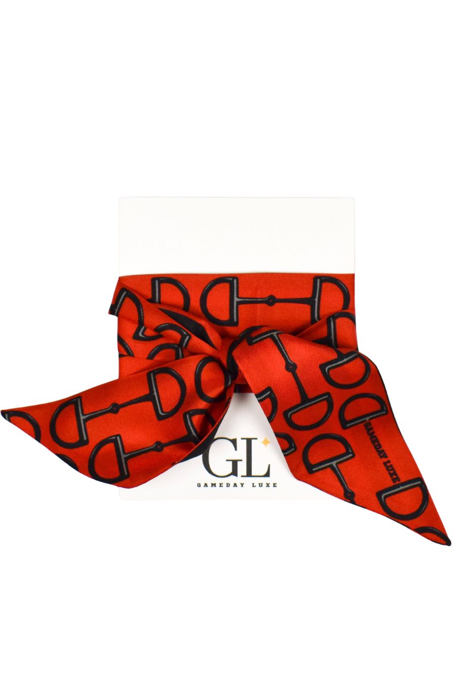 The Gameday Signature Scarf - Red And Black