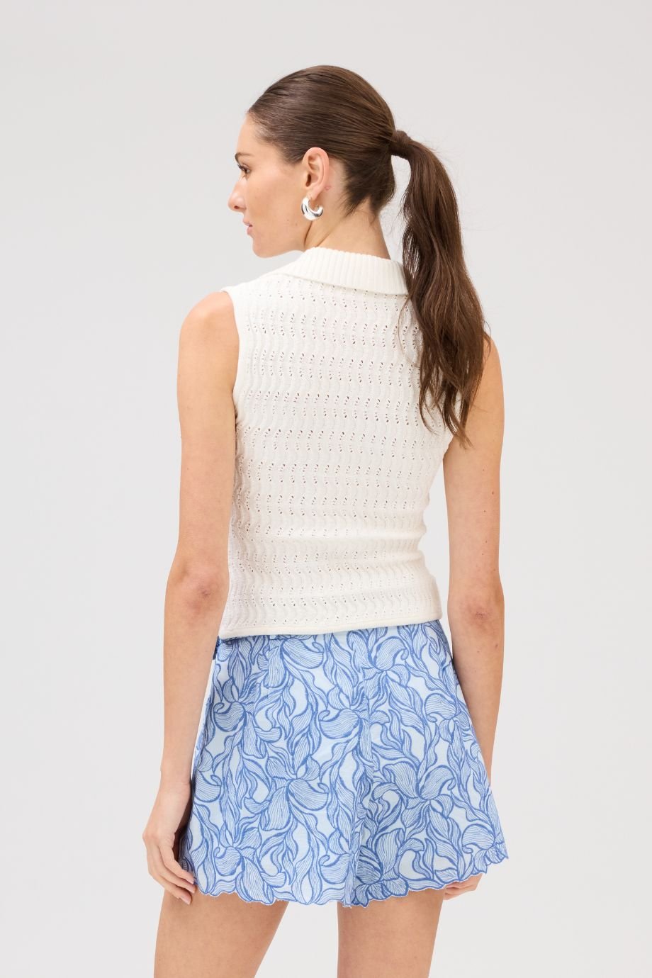 Ainsley Embroidered Shorts - Allison New York - COLOR GAME