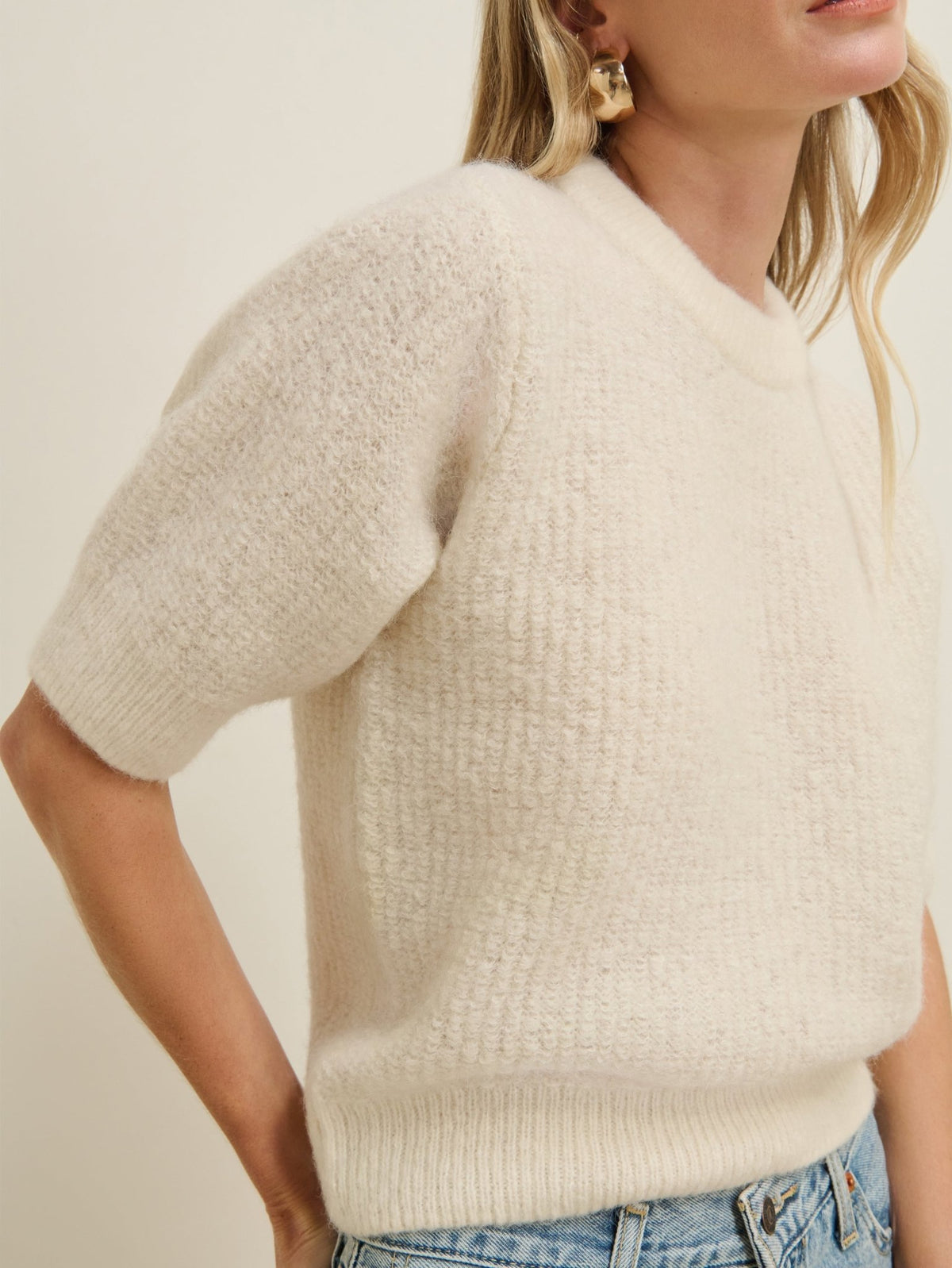 Aisha Porcelain Pullover by Nation LTD