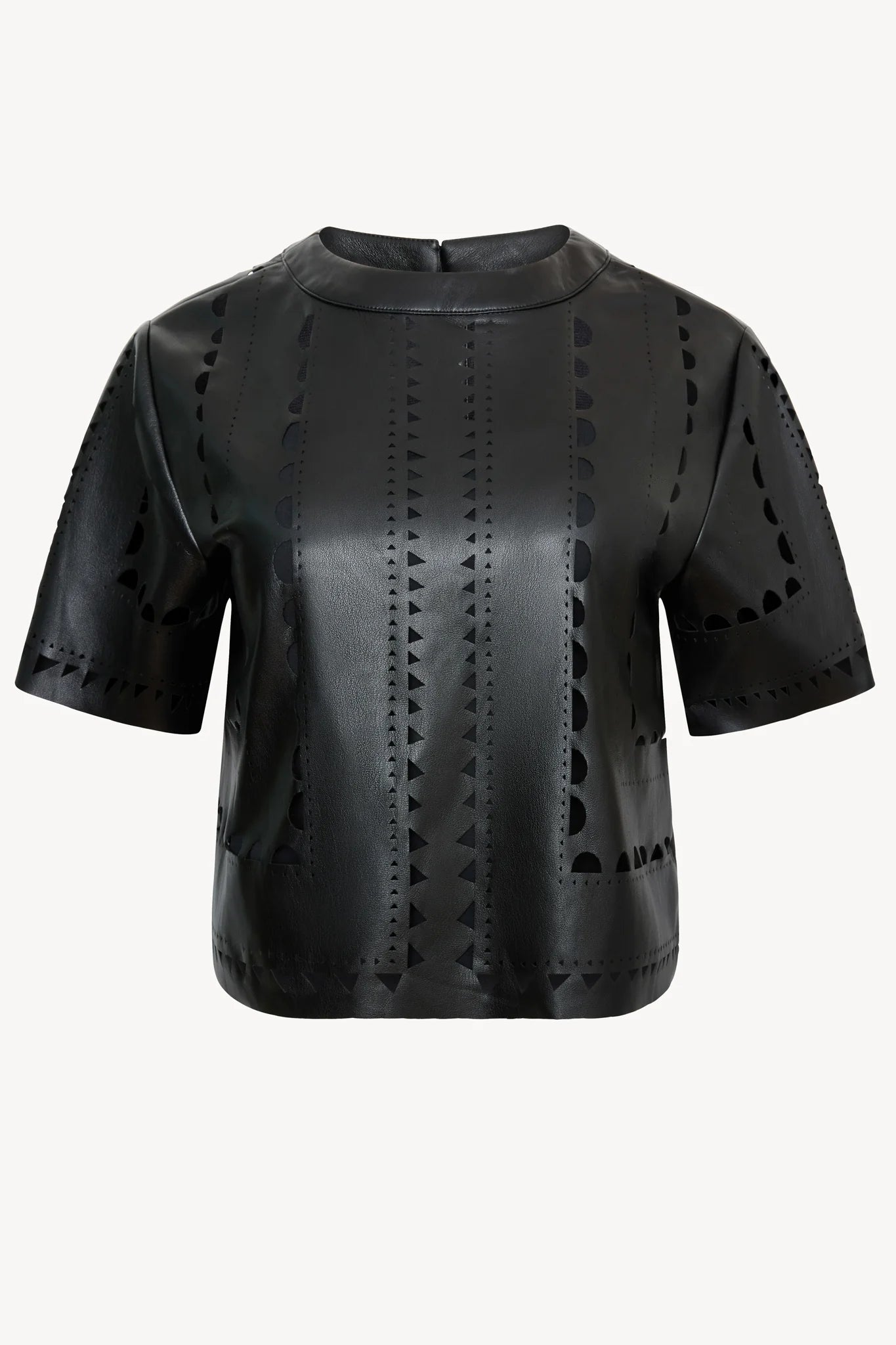 Anisa Vegan Leather Top - Caballero Collection - COLOR GAME