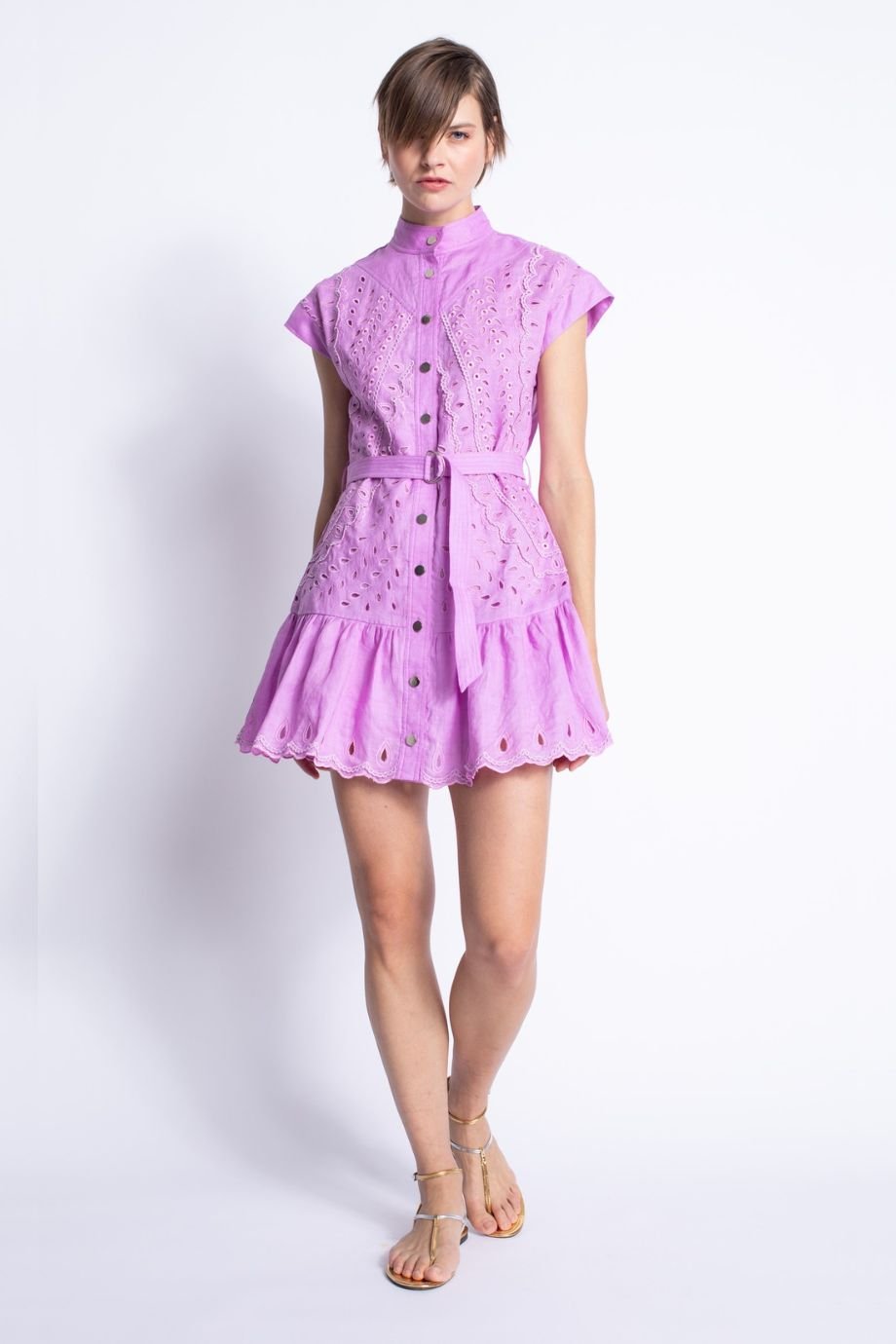 Aruba Embroidered Dress - Karina Grimaldi - COLOR GAME