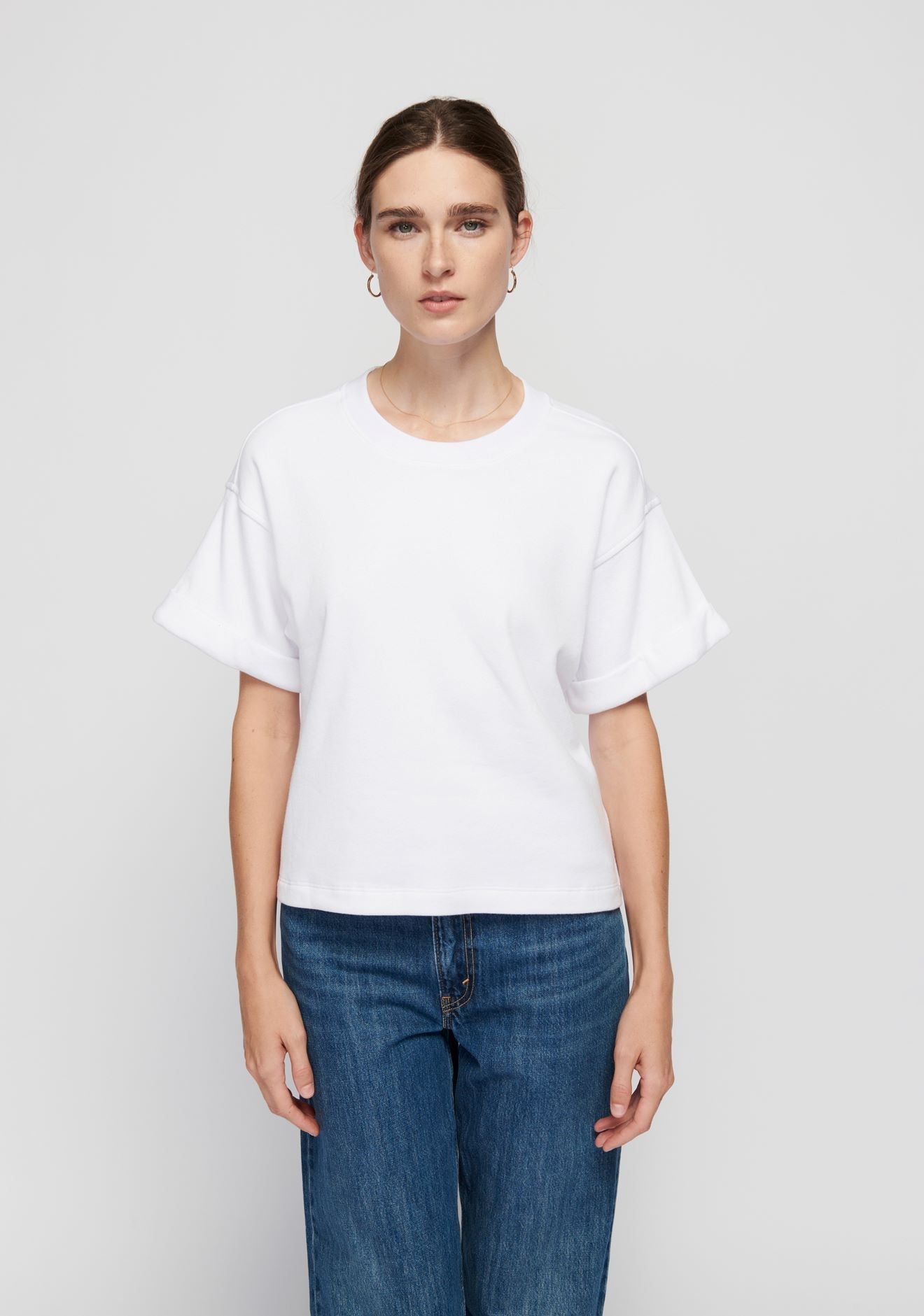 Bane Sweatshirt Tee White - Nation LTD - COLOR GAME