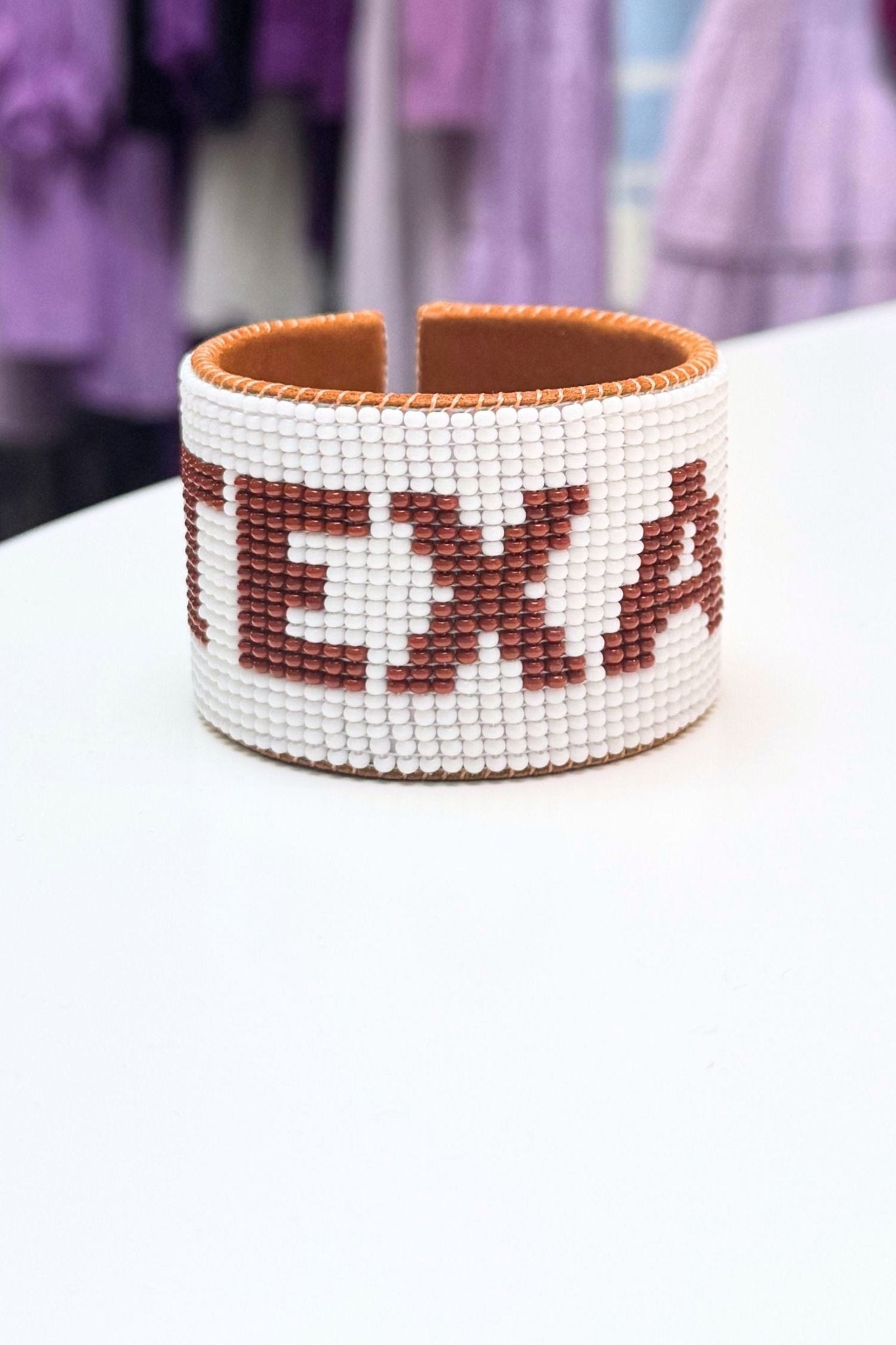 Bead Cuff Texas - A Wink Of Yellow - COLOR GAME