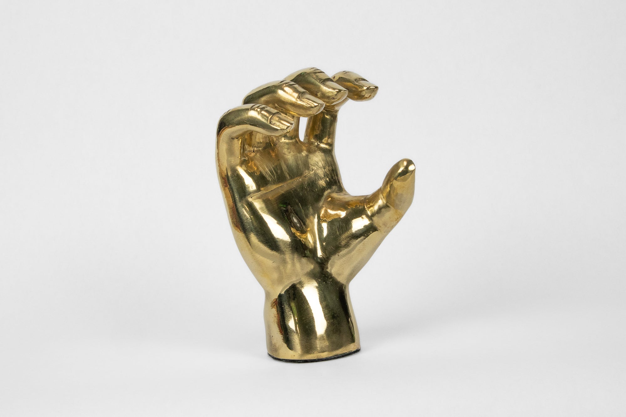 Bear Claw or Bobcat Claw Hand Sign Sculpture in Brass - Prize - COLOR GAME
