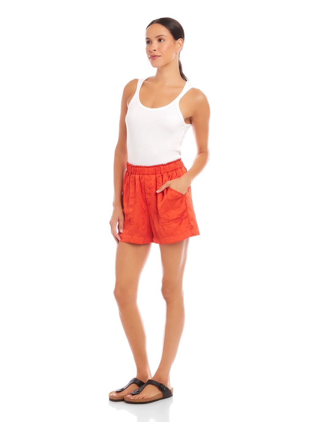 Becca Shorts Bright Orange - Fifteen Twenty - COLOR GAME
