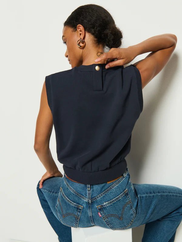 Billie Tank Sweatshirt Midnight Sky - Nation LTD - COLOR GAME