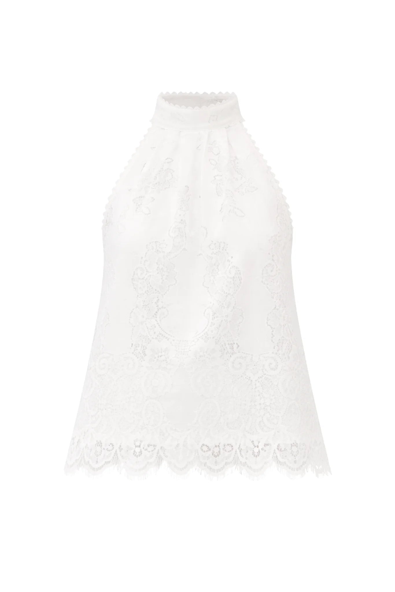 Cameron Lace Halter Tank - Allison New York - COLOR GAME