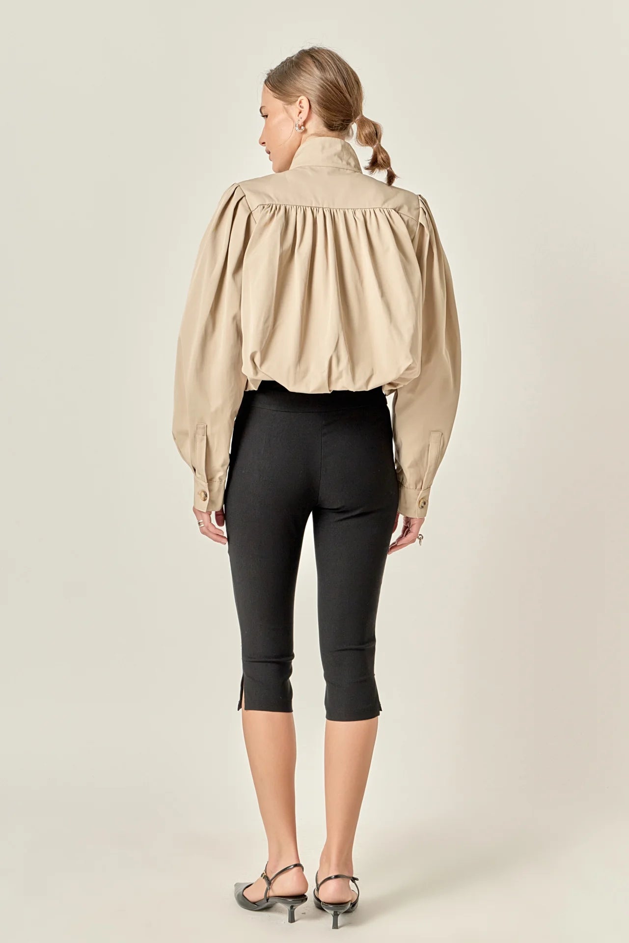 Campbell Shirred Short Trench - English Factory - COLOR GAME