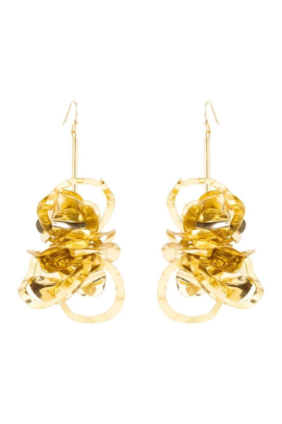Carmine Earrings Gold - Mignonne Gavigan - COLOR GAME