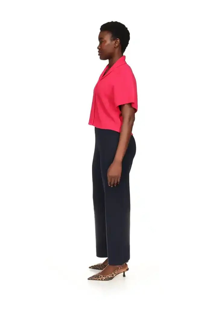 Christina Cherry Cashmere Cardigan - Brodie Cashmere - COLOR GAME