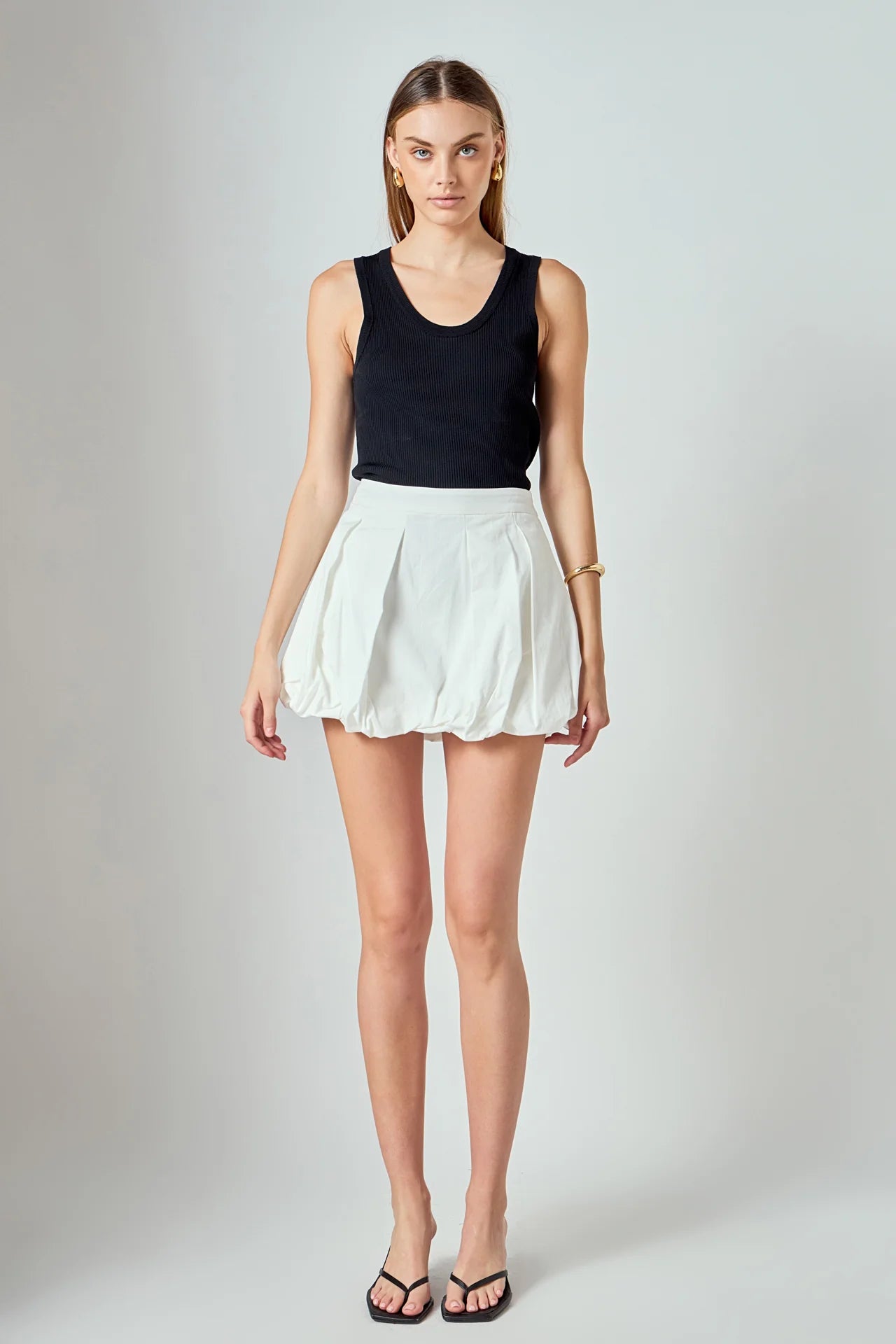 Claire Bubble Hem Skort - Endless Rose - COLOR GAME