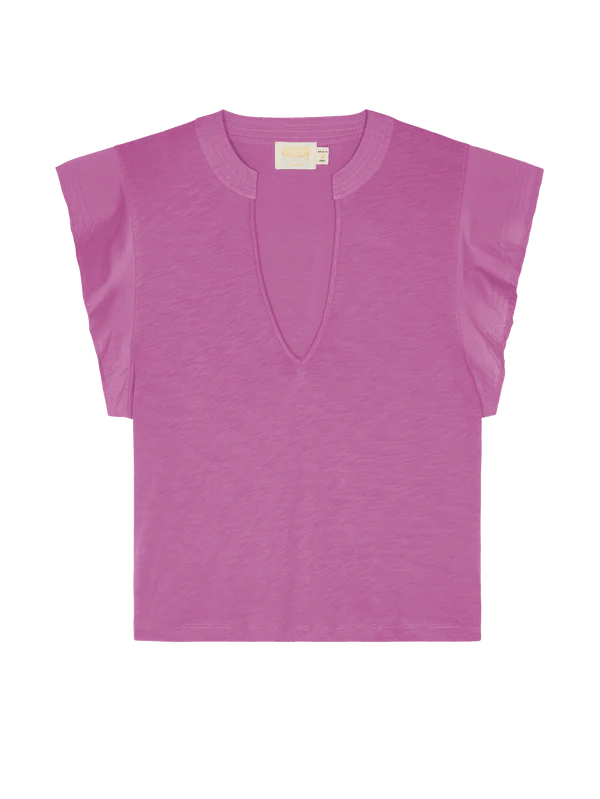 Constance V - Neck Top Rosebud - Nation LTD - COLOR GAME