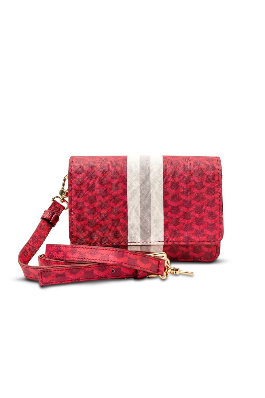 Dark Red Game Day Stadium Bag - Main and Exchange - COLOR GAME