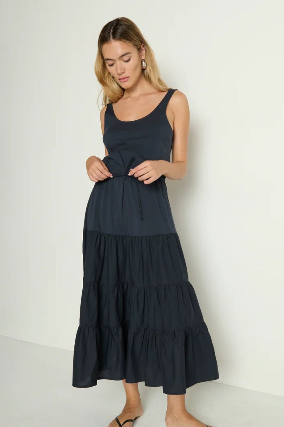 Denise Midi Dress Night Sky - Nation Los Angeles - COLOR GAME