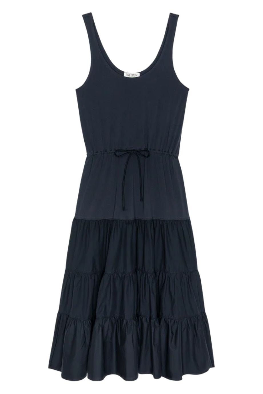 Denise Midi Dress Night Sky - Nation Los Angeles - COLOR GAME