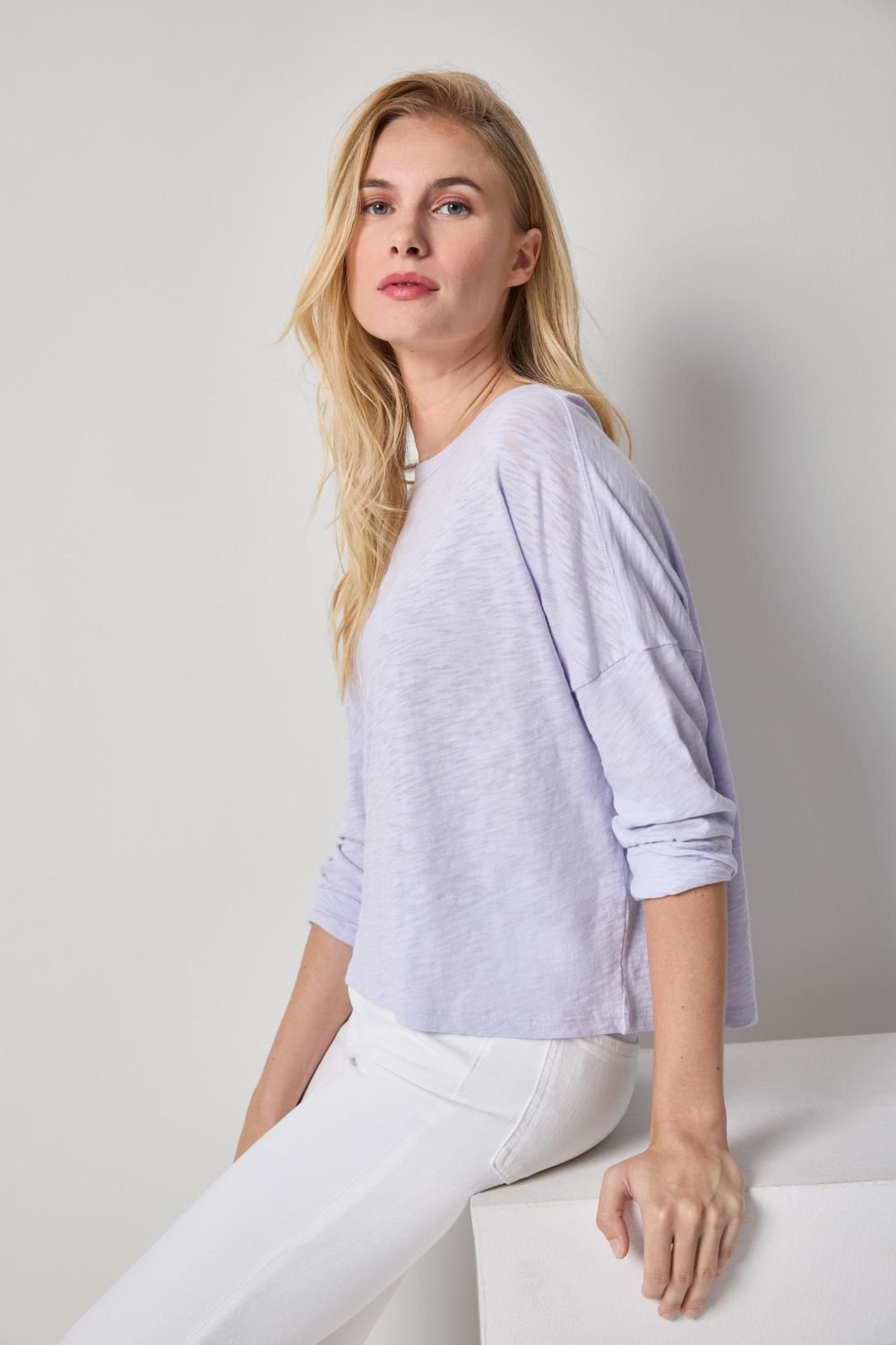 Easy Long Sleeve Beach Tee - Lilla P - COLOR GAME