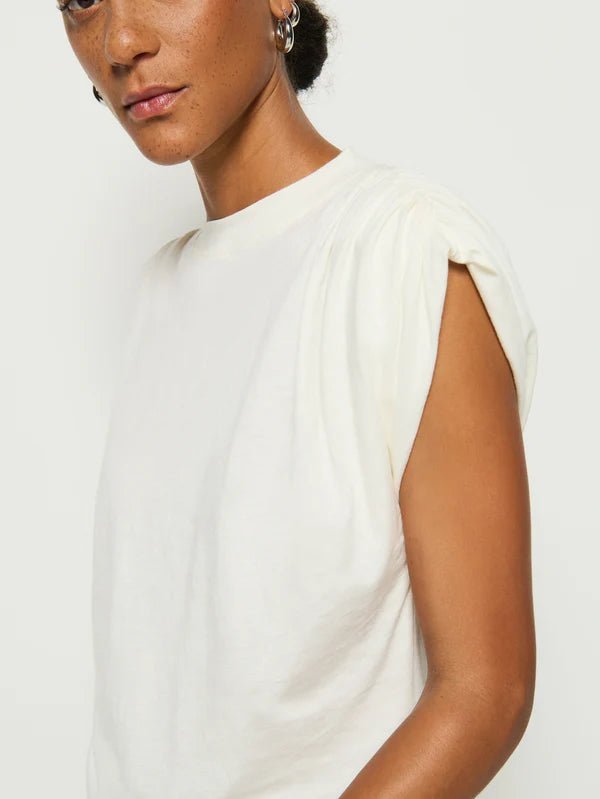 Frankie Muscle Tee Porcelain - Nation LTD - COLOR GAME