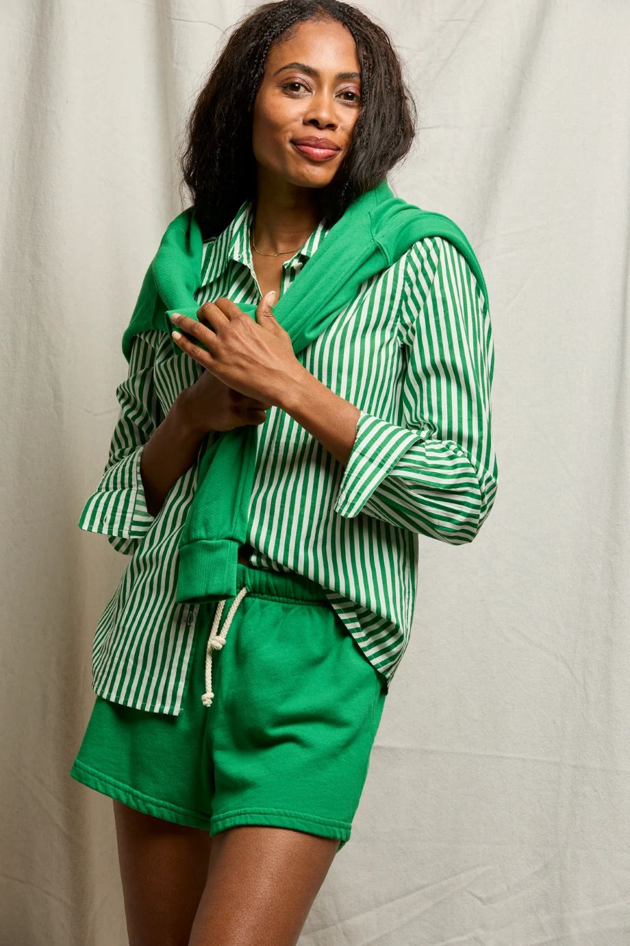 Gisele Button Up Shirt - perfectwhitetee - COLOR GAME