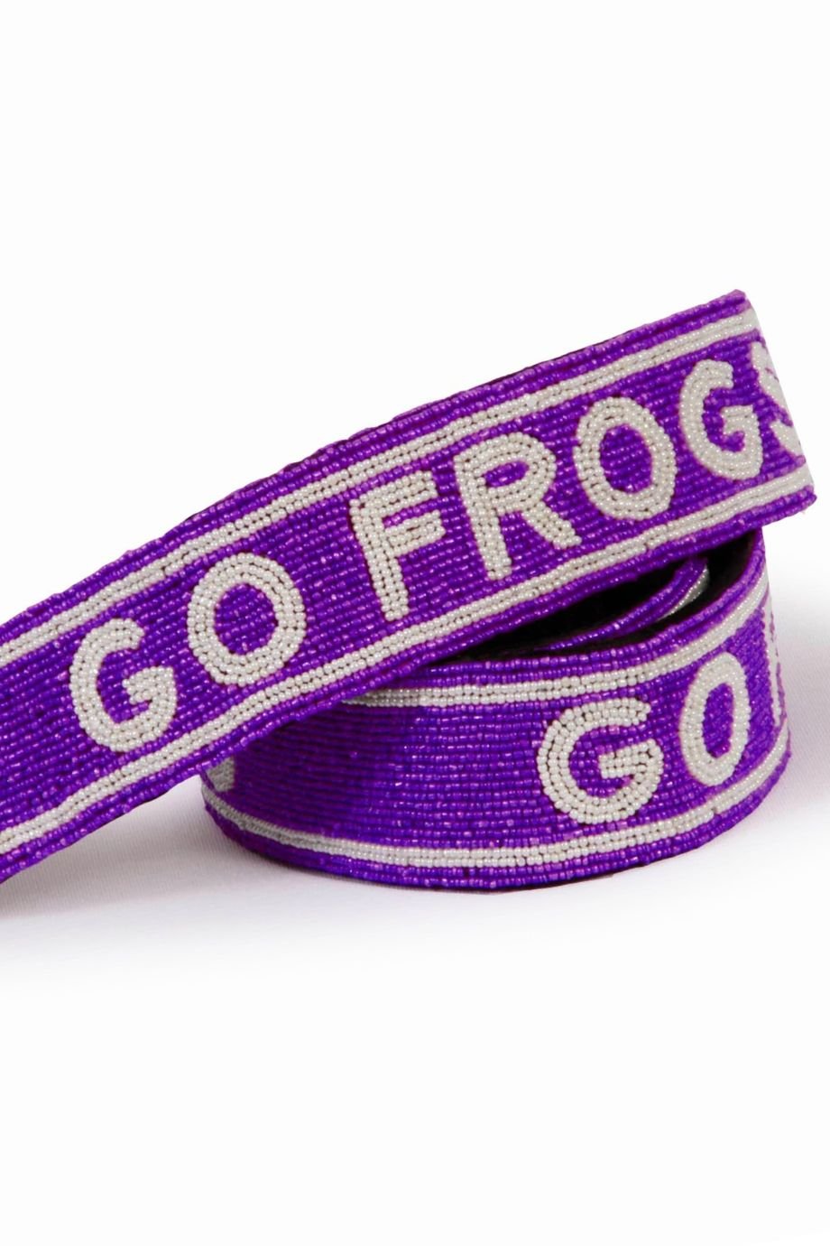 Go Frogs Beaded Bag Strap - Desden - COLOR GAME