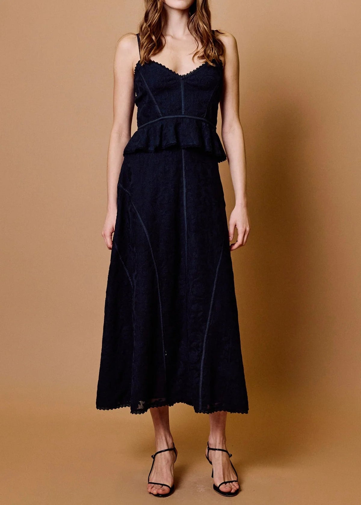 Gossamer Black Midi Skirt - Cleobella - COLOR GAME