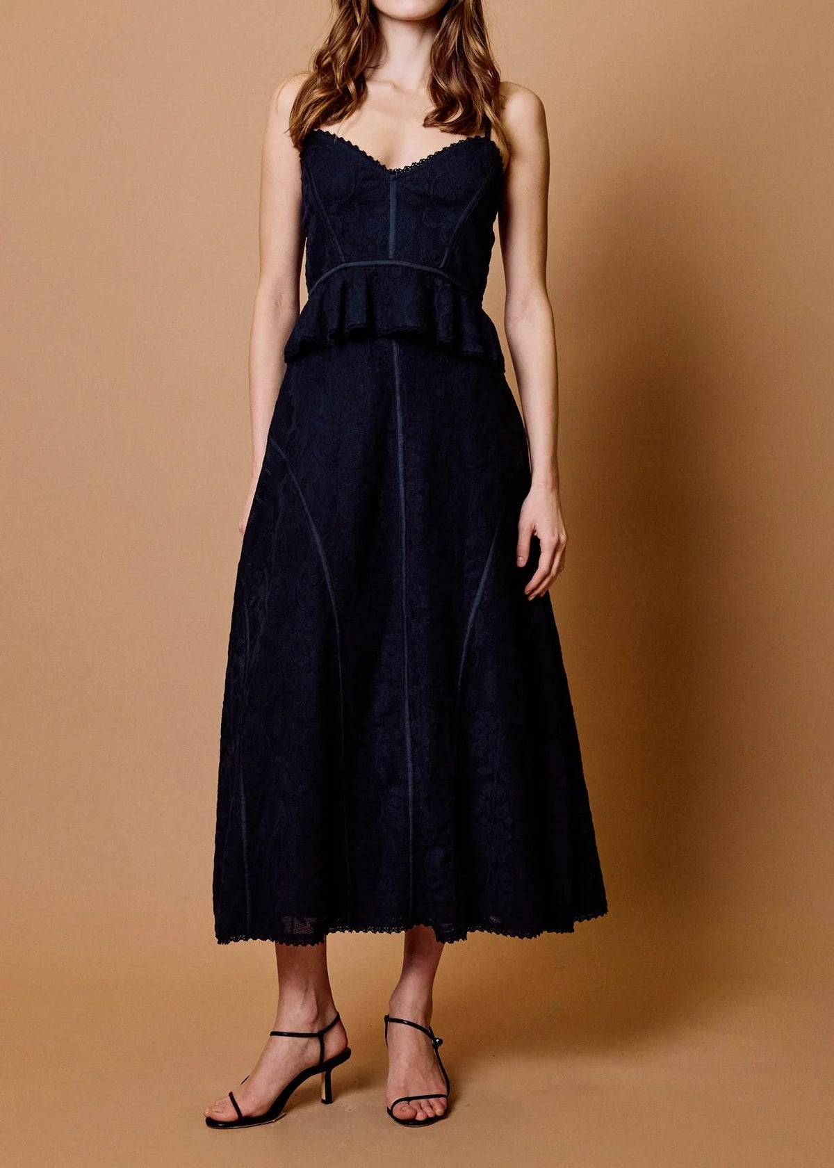 Gossamer Black Midi Skirt - Cleobella - COLOR GAME