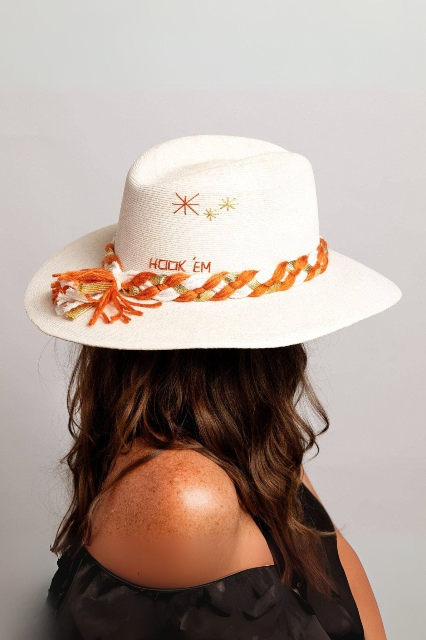 "HOOK 'EM" Game Day Hat - Baldiz - COLOR GAME