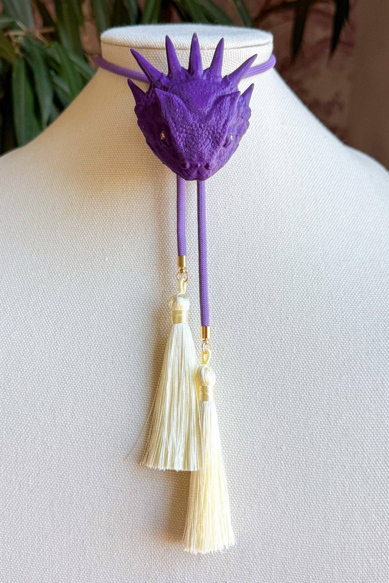 Horned Frog Bolo Deep Purple - Rahya Jewelry Design - COLOR GAME