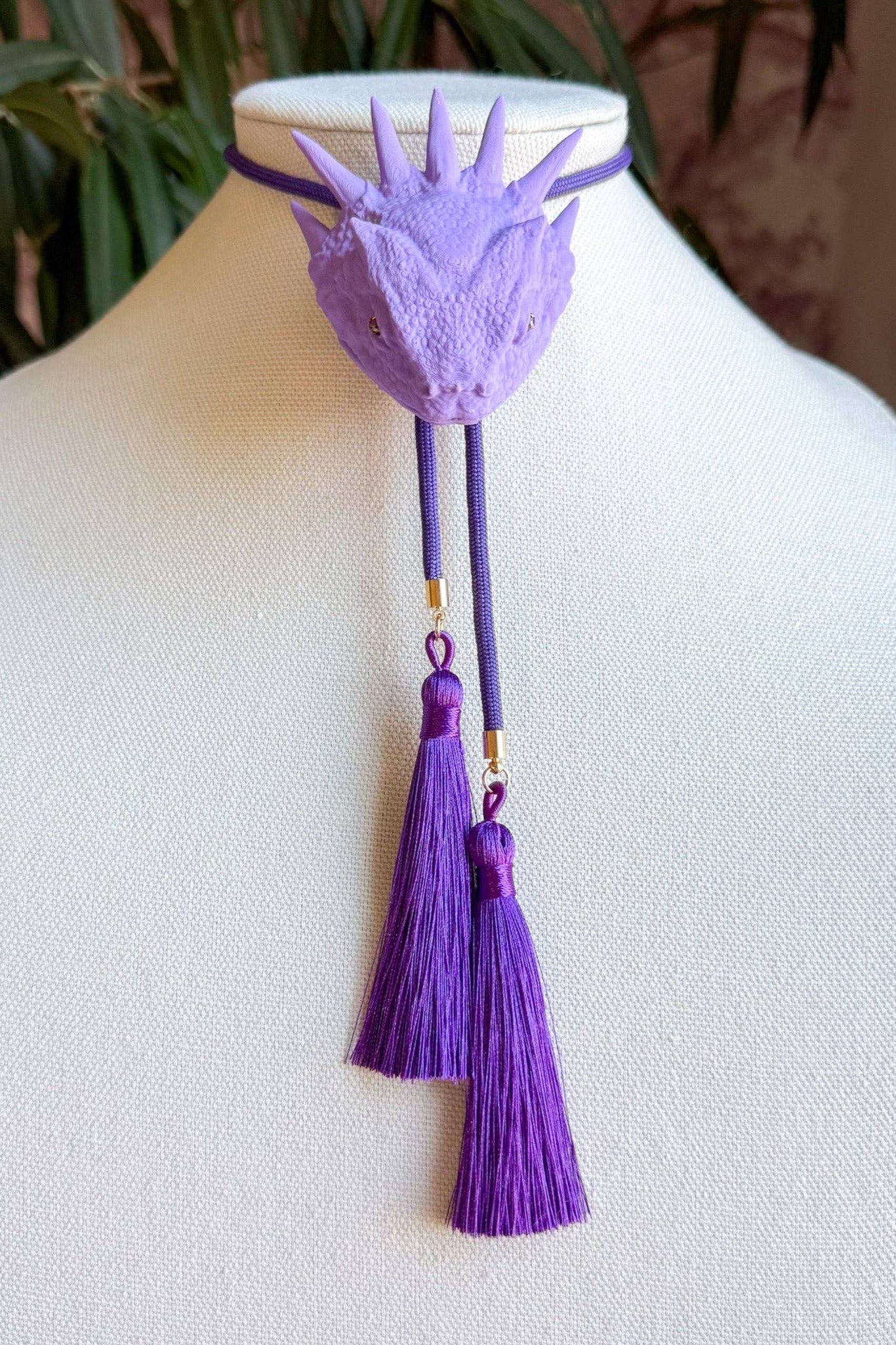 Horned Frog Bolo Lavender - Rahya Jewelry Design - COLOR GAME