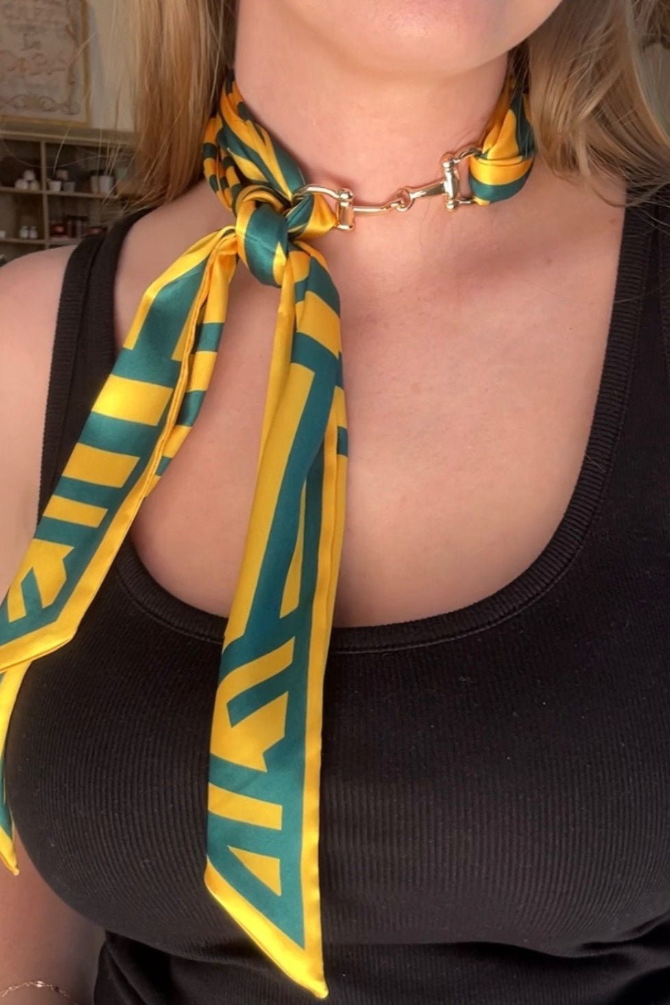 Horsebit Scarf Accessory - Winton and Waits - COLOR GAME