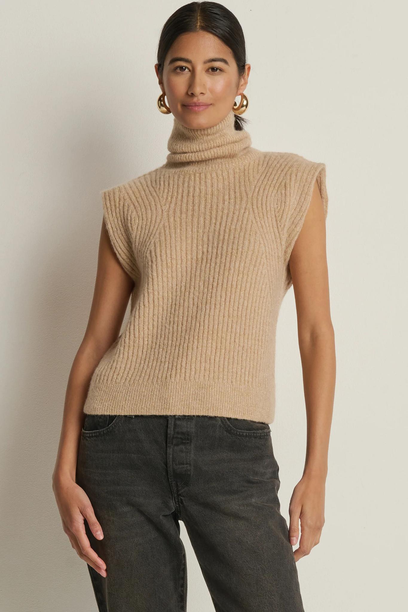 Isha Turtleneck Tank Sweater - Nation LTD - COLOR GAME