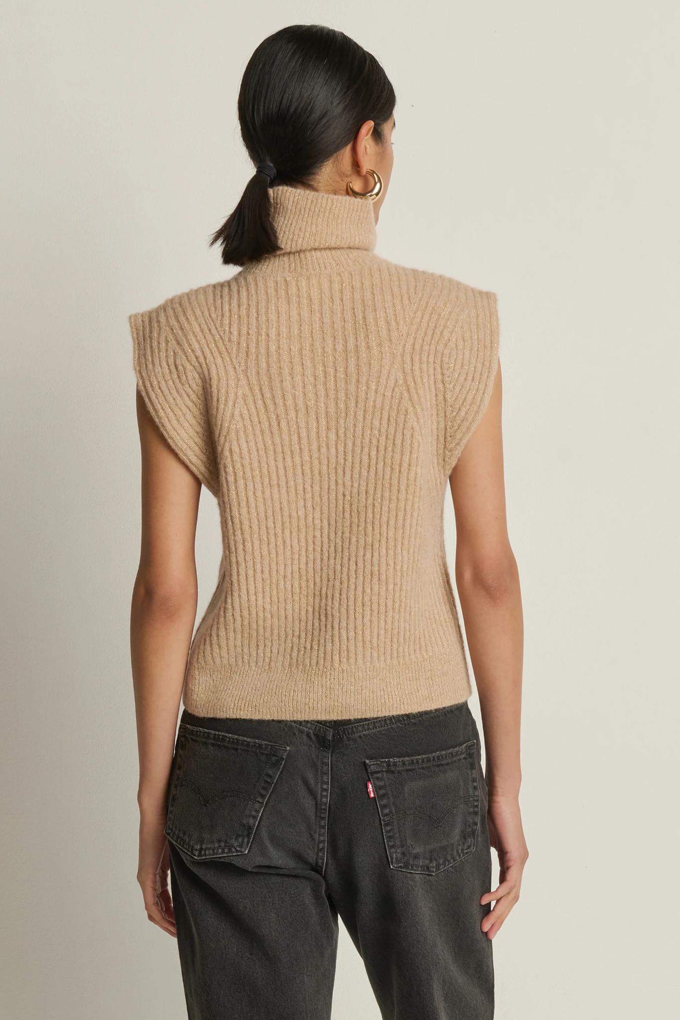 Isha Turtleneck Tank Sweater - Nation LTD - COLOR GAME
