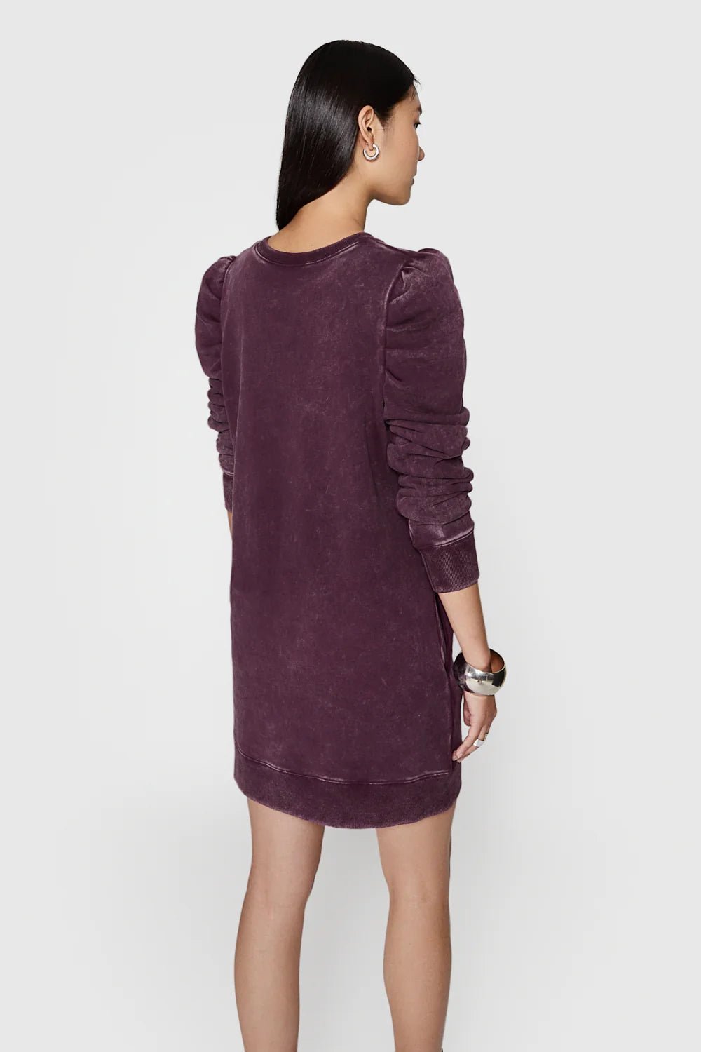 Janine Terry Dress Acid Washed Currant - Rebecca Minkoff - COLOR GAME