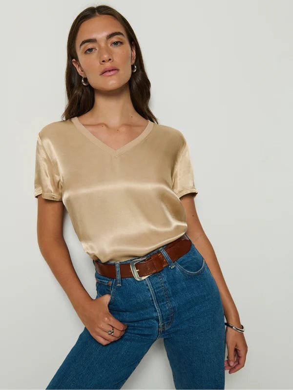 June Satin Top Nomad - Nation LTD - COLOR GAME