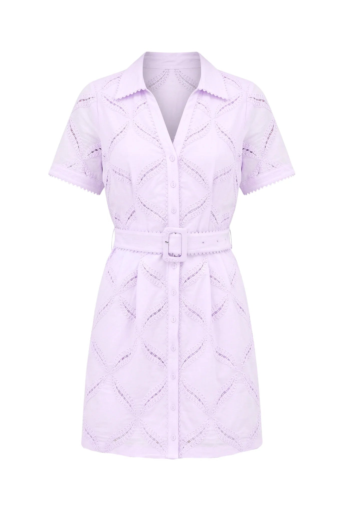 Kennedy Orchid Eyelet Dress - Allison New York - COLOR GAME