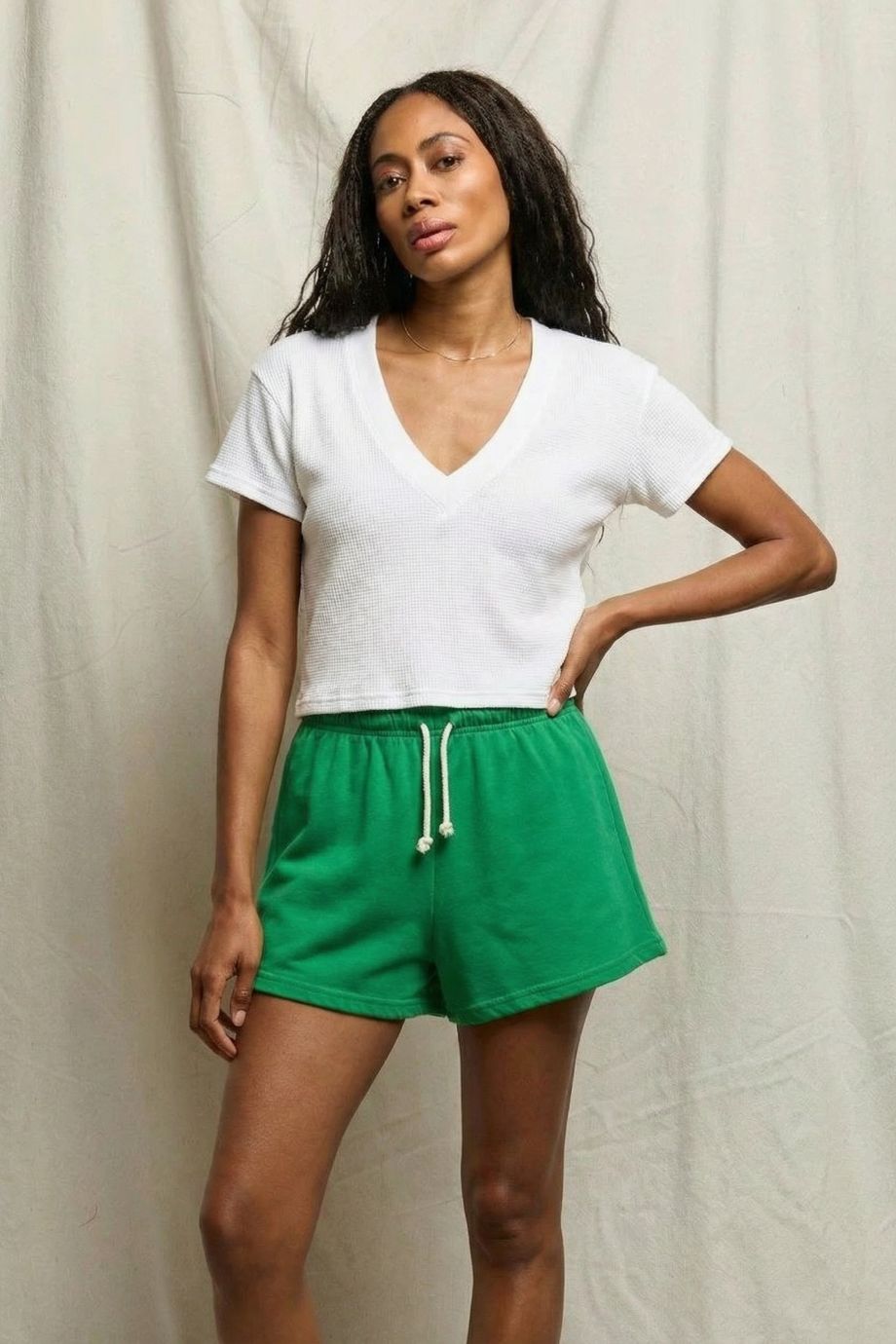 Layla Lounge Shorts - perfectwhitetee - COLOR GAME