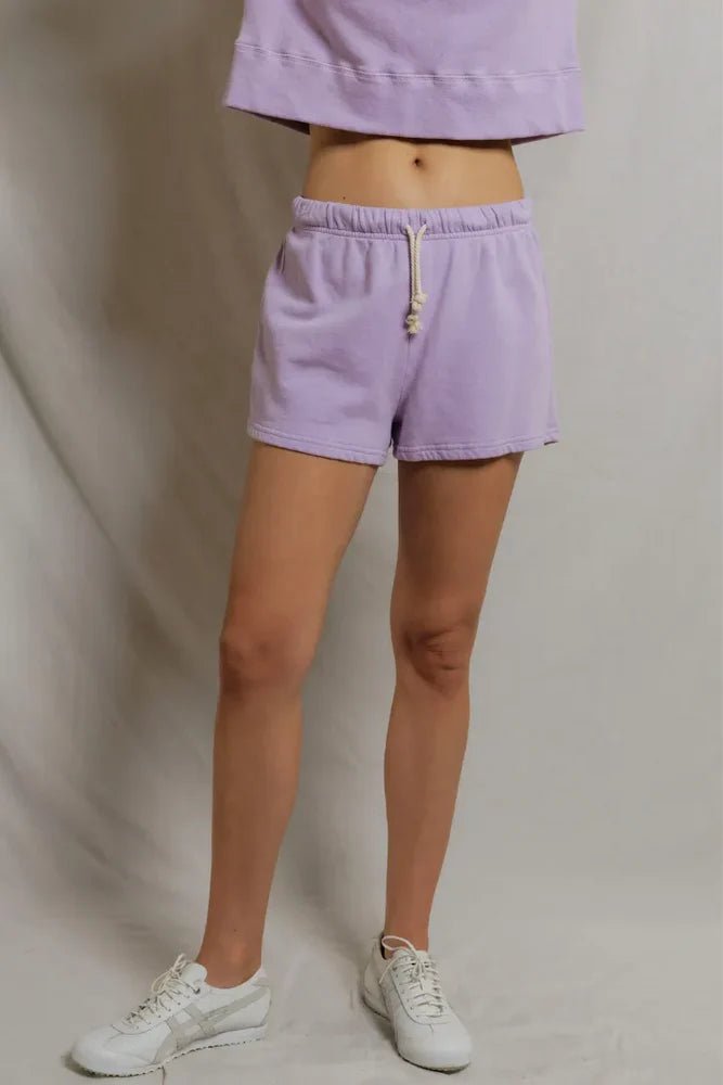 Layla Lounge Shorts - perfectwhitetee - COLOR GAME