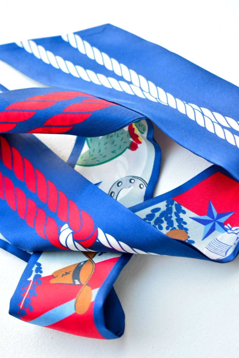 Lone Star State Skinny Scarf - Saturday Silks - COLOR GAME