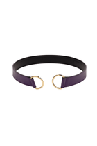 Loop Skinny Scarf Reversible Leather Belt