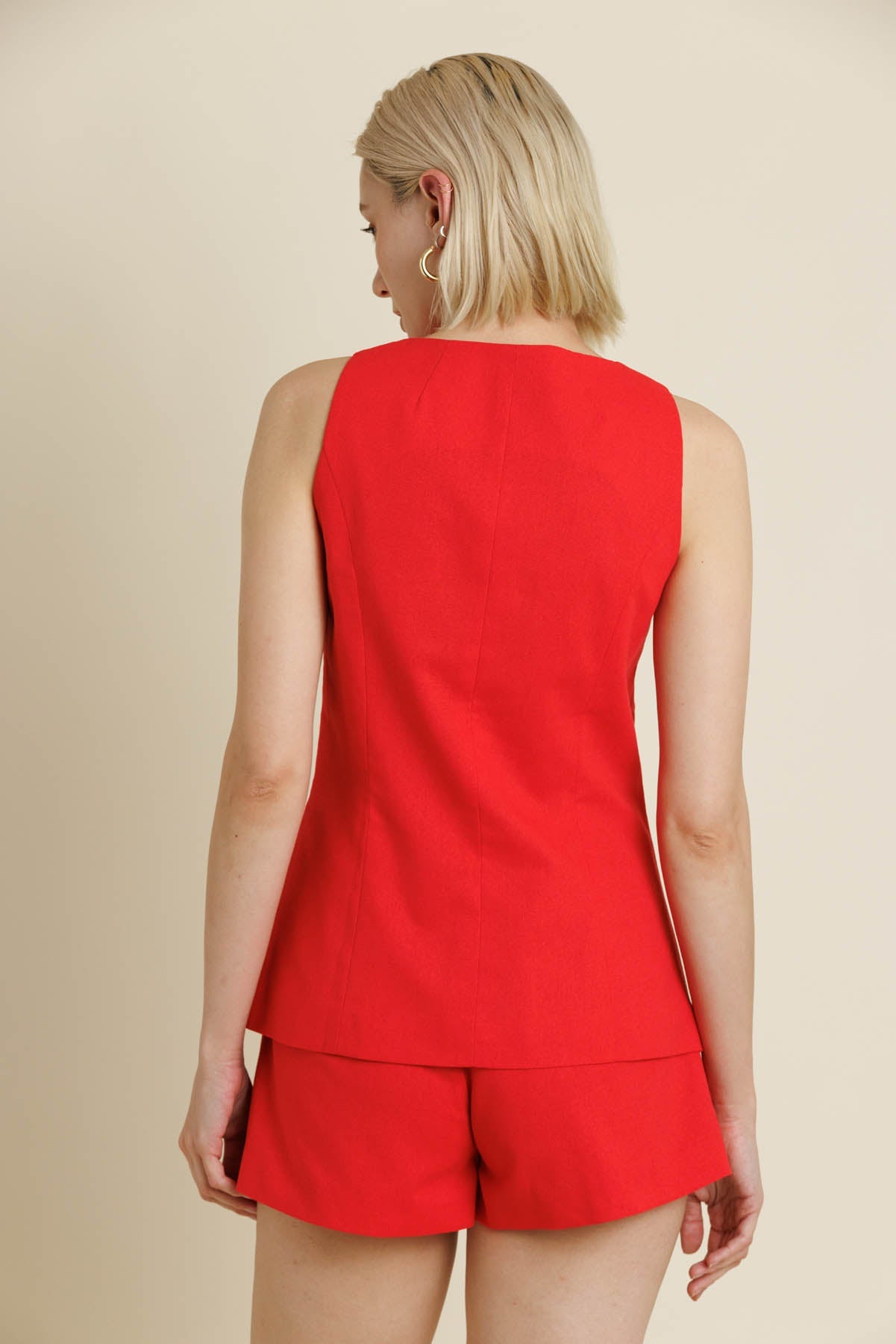 Lula Linen - Blend Vest - Aureum - COLOR GAME