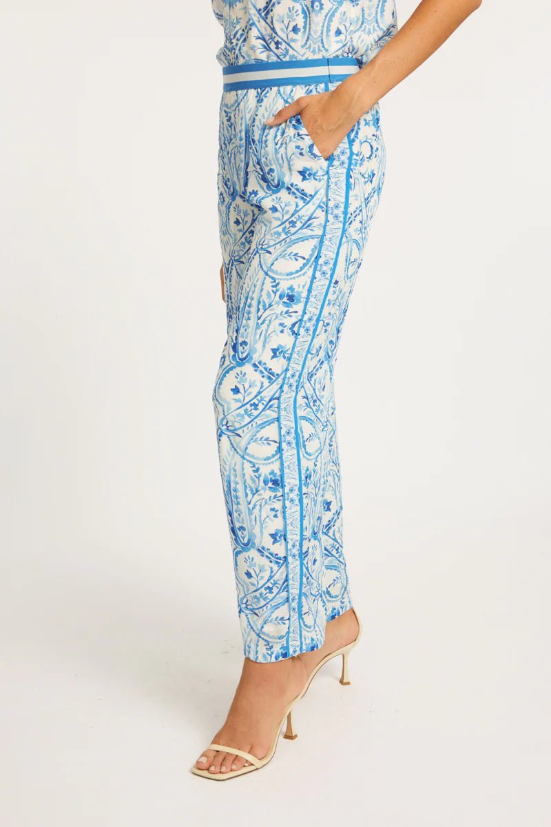 Max Porcelain Deco Pant - FINAL SALE - Caballero Collection - COLOR GAME