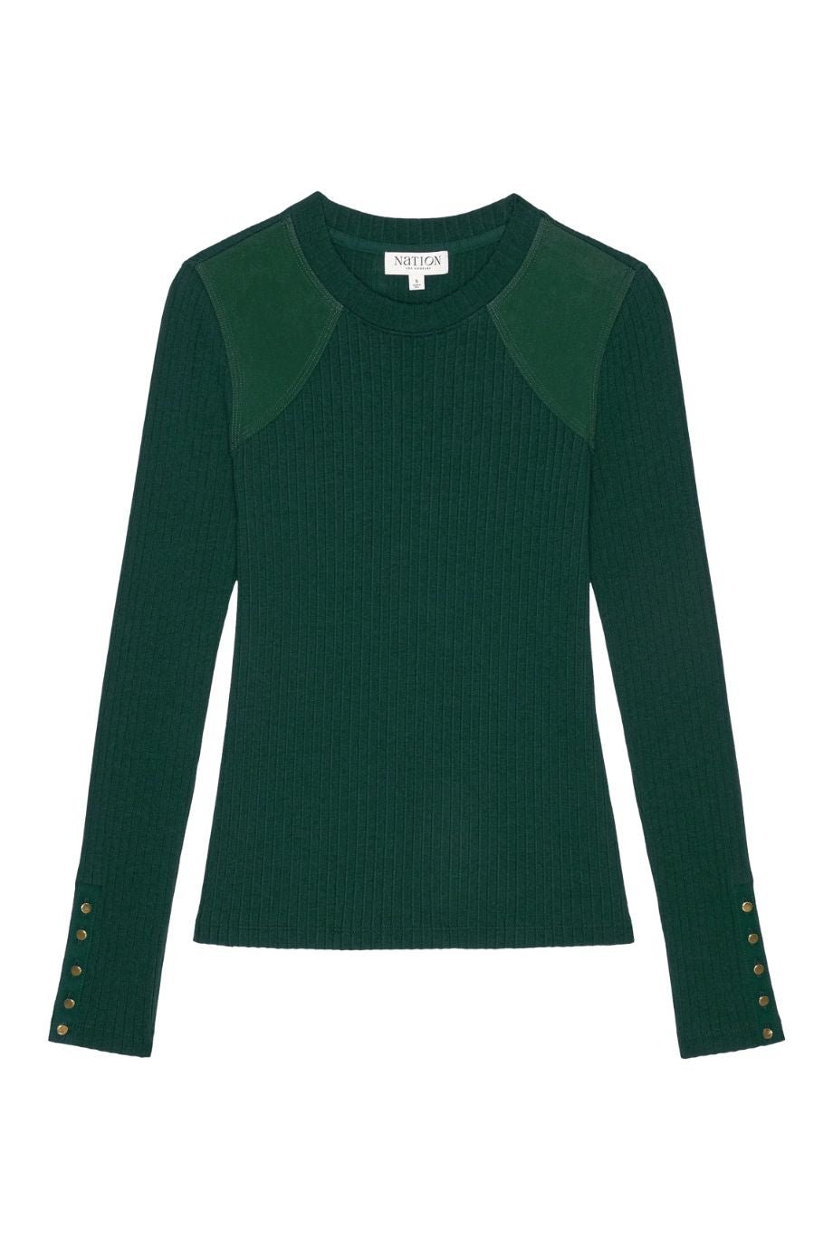 Maxine Long Sleeve Top - Nation Los Angeles - COLOR GAME