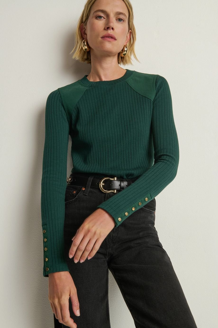 Maxine Long Sleeve Top - Nation Los Angeles - COLOR GAME