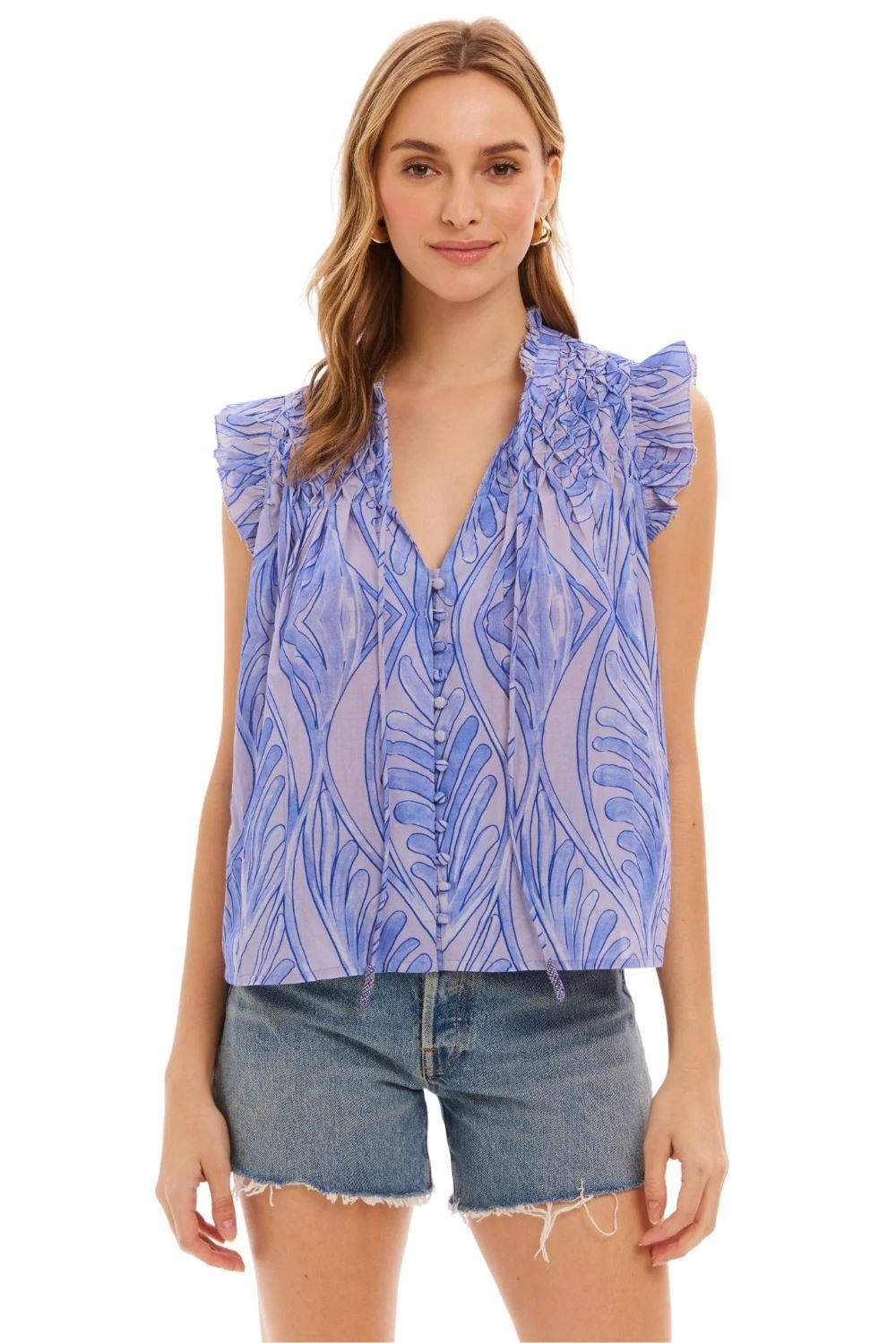 McKay Top Lilac Reef - Allison New York - COLOR GAME